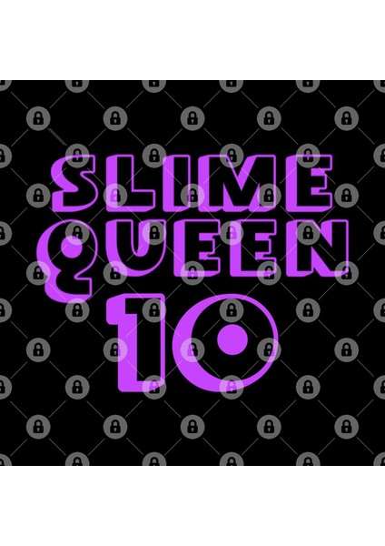 Slime Queen Is 10 Slime Queen 10Th Birthday Party, Slime Birthday Party Kupa Bardak