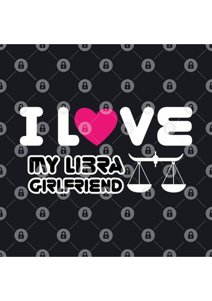İ Love My Libra Girlfriend Kupa Bardak