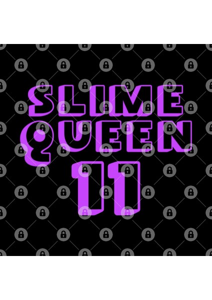 Slime Queen Is 11, Slime Queen 11Th Birthday, Slime Party, Slime Gift Kupa Bardak