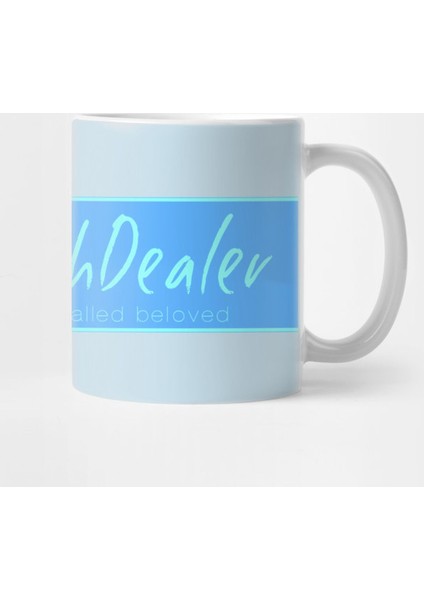 A Bea Kay Thing Called Beloved- #Growthdealer Neon Blue Kupa Bardak