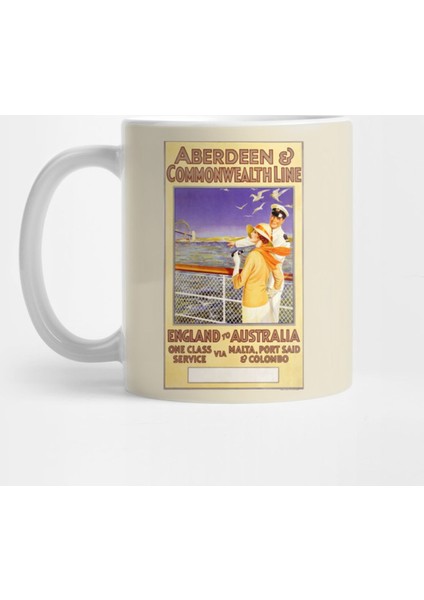 Aberdeen And Commonwealth Line Kupa Bardak