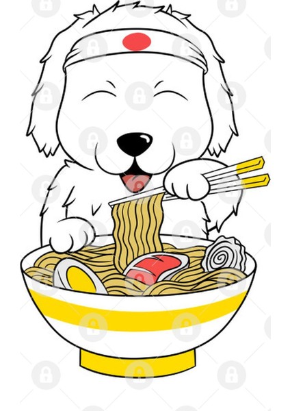 Great Pyrenees Ramen Lover Kupa Bardak