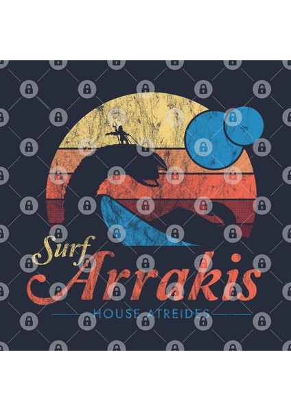 Visit Arrakis - Vintage Distressed Surf - Dune - Sci Fi Kupa Bardak