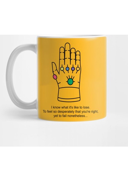 Infinity Gauntlet Kupa Bardak