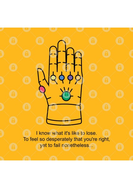 Infinity Gauntlet Kupa Bardak