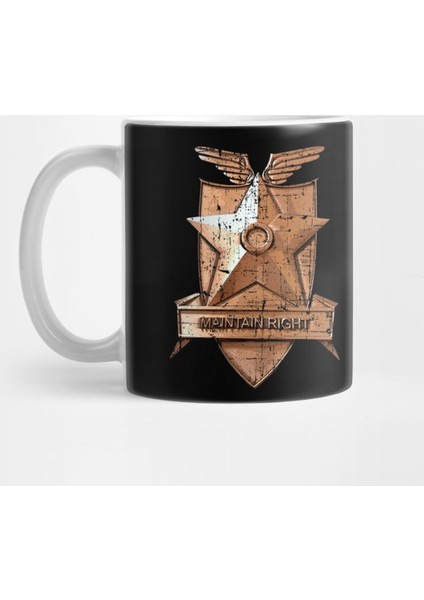 Mad Max Police Badge, Distressed Kupa Bardak