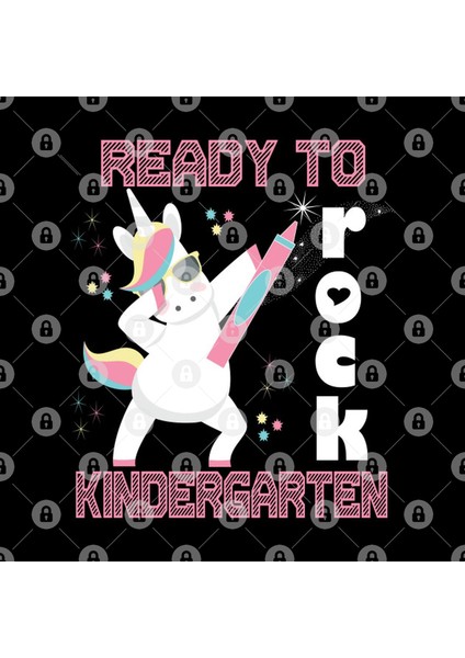 Dabbing Ready To Rock Kindergarten Unicorn 1St Day Of School Kupa Bardak