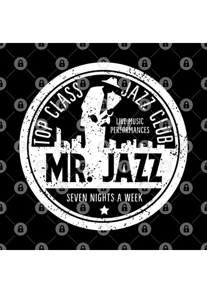 Jazz Club Vintage Design Kupa Bardak
