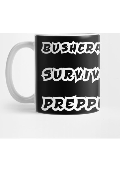Bushcraft Survival Prepper Kupa Bardak