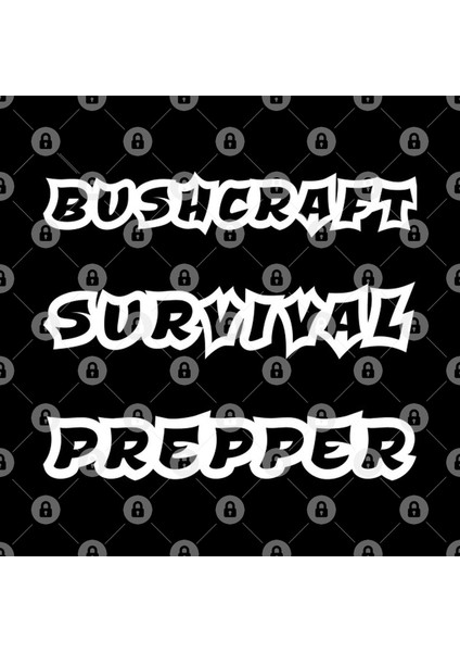 Bushcraft Survival Prepper Kupa Bardak
