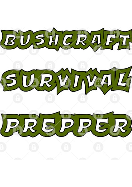 Bushcraft Survival Prepper Kupa Bardak