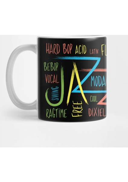 Creative Jazz Theme With Various Jazz Genres Kupa Bardak
