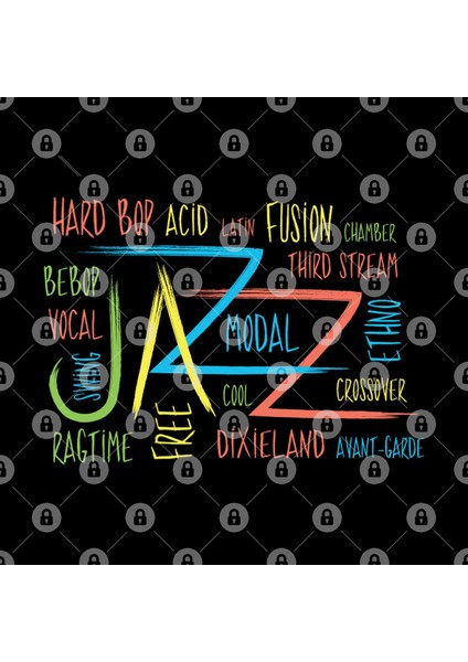 Creative Jazz Theme With Various Jazz Genres Kupa Bardak