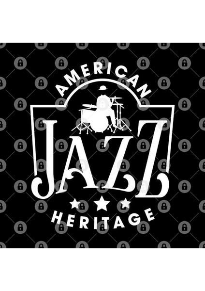 Vintage Jazz Club Design Kupa Bardak