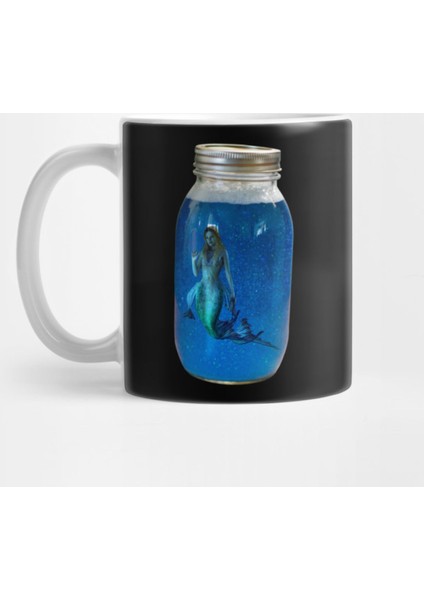 Mermaid İn A Jar Kupa Bardak