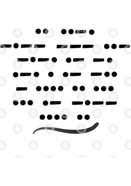 Morse Code, İf You Can Read This, Say Hi! Kupa Bardak