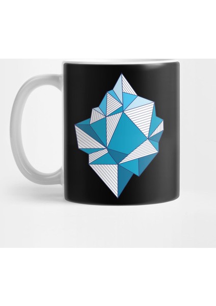 Geometrical Iceberg Kupa Bardak