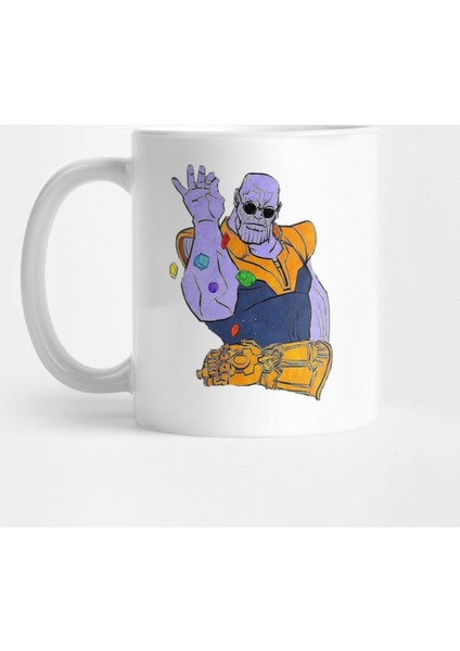 Thanos And İnfinity Stone Kupa Bardak