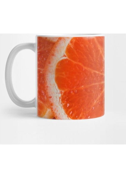 Summer Orange Slices Kupa Bardak
