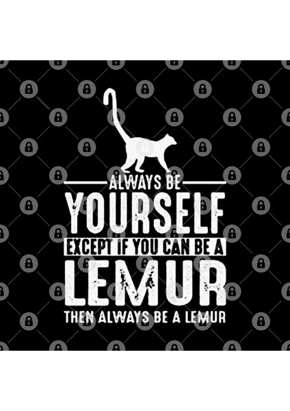 Always Be Yourself Lemur Kupa Bardak