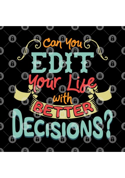 Funny Can You Edit Your Life With Better Decisions Kupa Bardak
