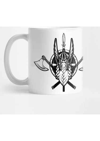 Viking Warrior | Valhalla Odin Asgard Midgard Kupa Bardak