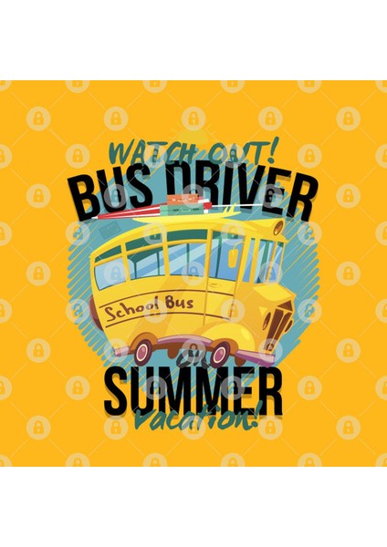Funny Last Day Of School Bus Drıver Summer Vacatıon Kupa Bardak