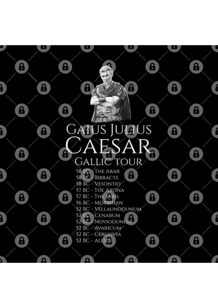 Gaius Julius Caesar Gallic Tour Spqr History Of Ancient Rome Kupa Bardak
