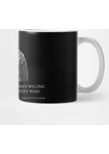 Julius Caesar Quote Ancient Roman Philosophy Kupa Bardak