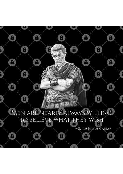 Julius Caesar Quote Ancient Roman Philosophy Kupa Bardak