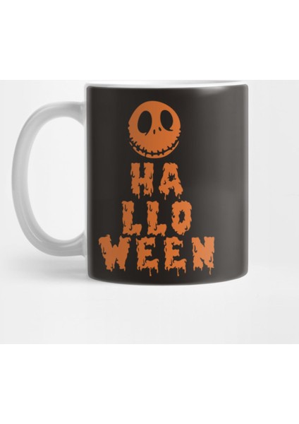 Ha Llo Ween Kupa Bardak