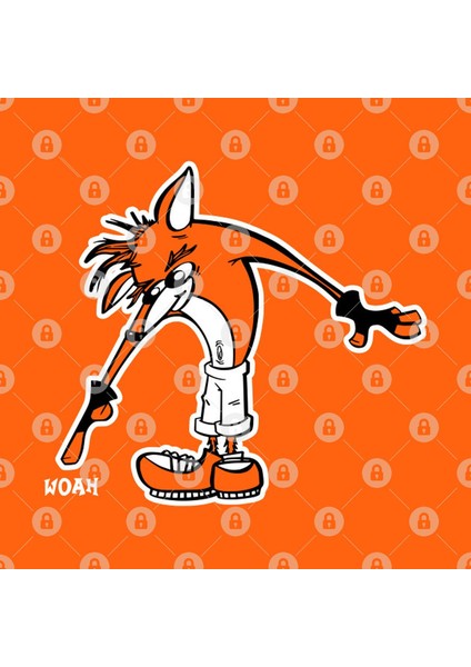 Crash Bandicoot Woah Kupa Bardak