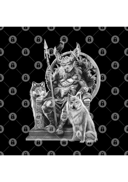 God Odin Norse Mythology Viking Paganism Medieval History Kupa Bardak
