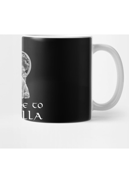 God Odin Welcome To Valhalla Norse Mythology Viking Paganism Kupa Bardak