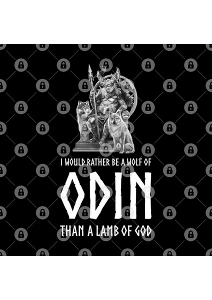I Would Rather Be A Wolf Of Odin Than A Lamb Of God - Viking Mythology Norse Kupa Bardak
