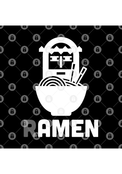 Jesus, Amen, And Ramen Kupa Bardak