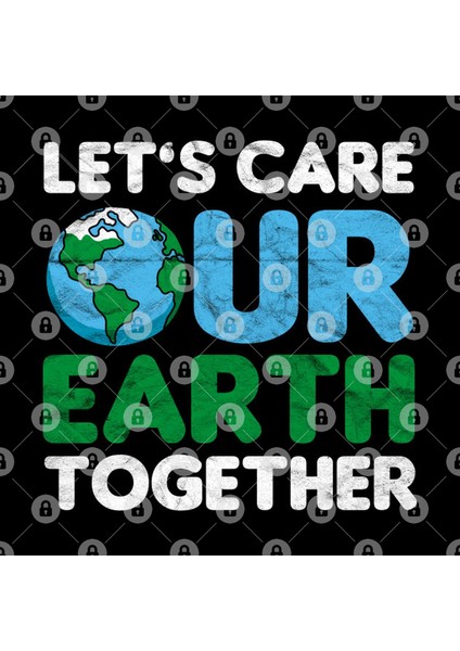 Earth Day-Let'S Care Our Earth Together Kupa Bardak