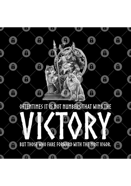 Inspiring Viking Mythology Proverb - Victory Norse God Odin Kupa Bardak
