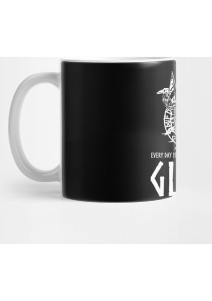 Viking God Odin - Every Day Is Another Chance To Earn Glory Kupa Bardak