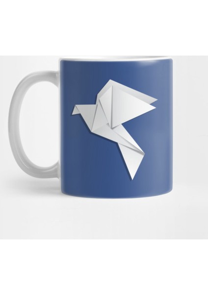 Origami Pigeon Kupa Bardak