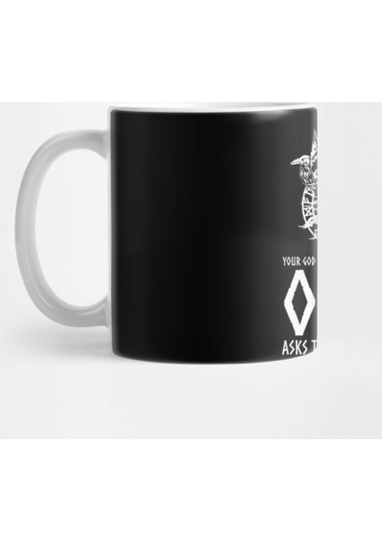 Your God Commands You To Kneel Odin Asks That You Stand - Norse Viking Mythology Kupa Bardak