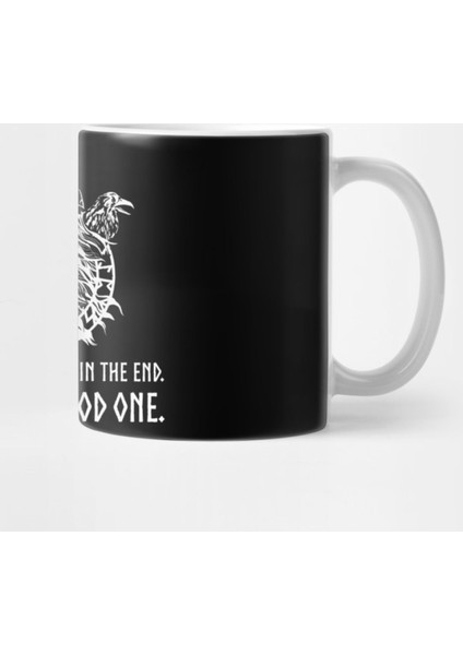 Viking Mythology God Odin - We Are All Stories İn The End. Make İt A Good One. Kupa Bardak