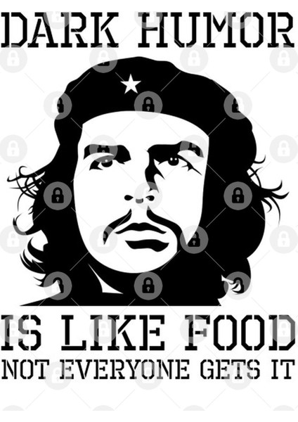 Dark Humor Is Like Food Not Everyone Gets It Anti Socialism Che Guevara Kupa Bardak