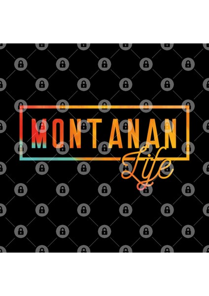 Us State Montanan Life Souvenir Kupa Bardak