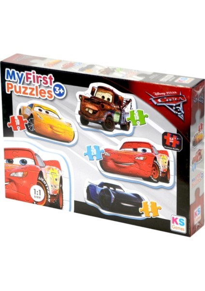 Cars Benim Ilk Yapbozum 4'ü Bir Arada