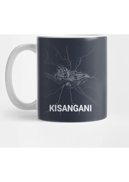 Kisangani Drc Congo City Map Kupa Bardak