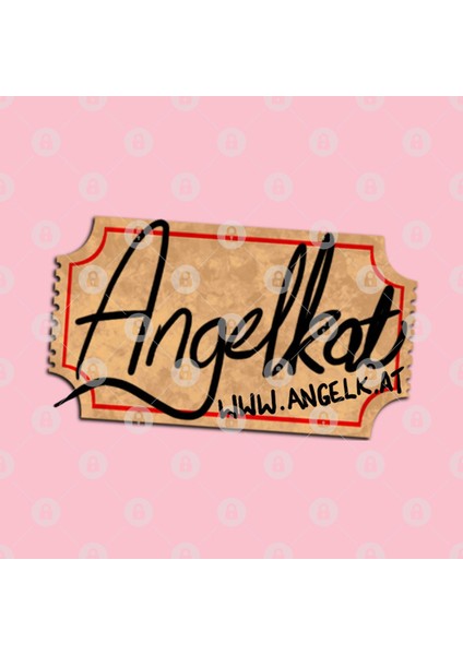 Angelkat Ticket Kupa Bardak