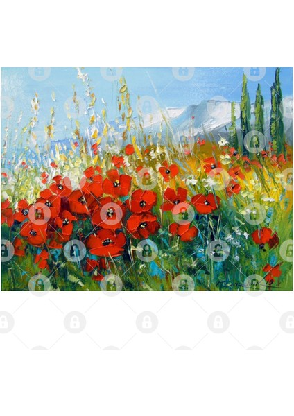 Summer Poppies Kupa Bardak