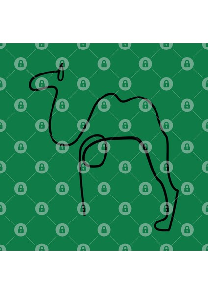 Picasso Camel Minimal Art Kupa Bardak