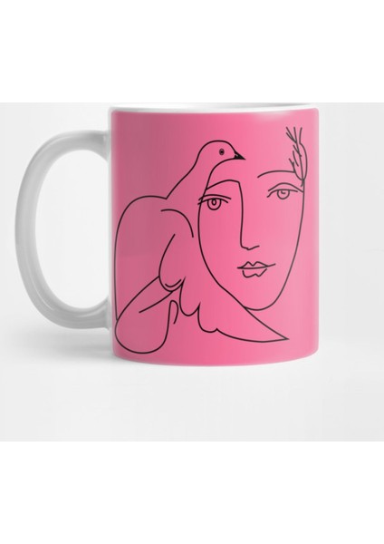 Dove Women By Picasso Kupa Bardak